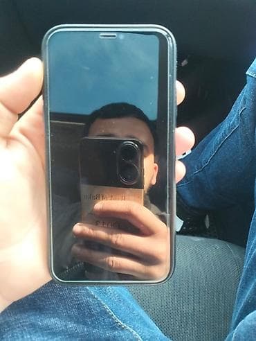 14 pro max kontakt home: IPhone 11, 128 GB, Qara, Simsiz şarj — 2