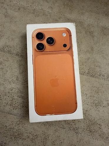 iphone adapder: IPhone 17 Pro, 256 GB, Narıncı, Zəmanət, Face ID, Sənədlərlə — 5