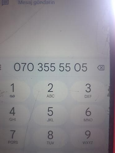 poco c 85: Xüsusi nömrə – “070 355 55 05” - Operator: 070 (Nar) - Asan yadda — 1