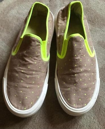 Туфли: Туфли, Размер: 36.5, цвет - Желтый, Б/у — 2