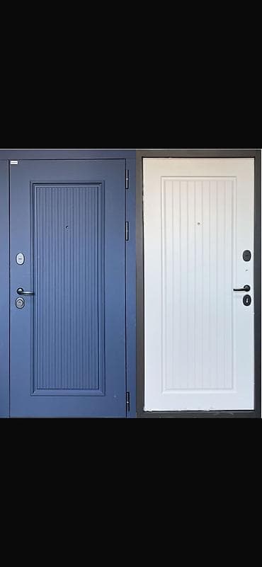ev seyf qapilari: Konstruksiya Qapı qalınlığı: 80mm Çərçivə qalınlığı: 114mm Üzlük — 2