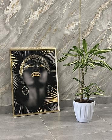 Velosiped ehtiyyat hissələri: 50x70 ölçüdə olan portret 65 azn Üzəri epoksid boya ilə örtülmüş — 1