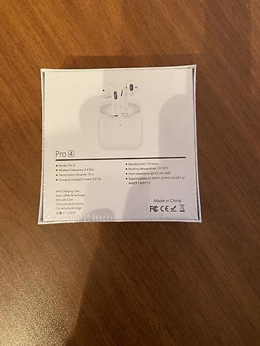 Pro 4 True Wireless Stereo qulaqlıq Xüsusiyyətlər: - Model: Pro 4 - — 2