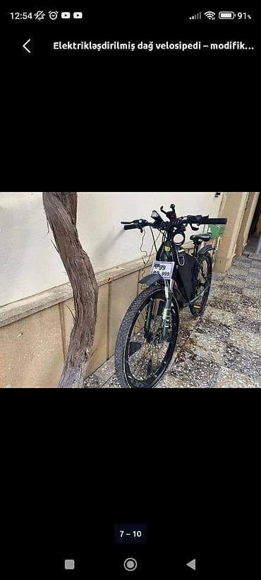 Velosipedlər: Dağ velosipedi – modifikasiya olunmuş Sadədə verirəm aksessuarsız 170₼ — 4