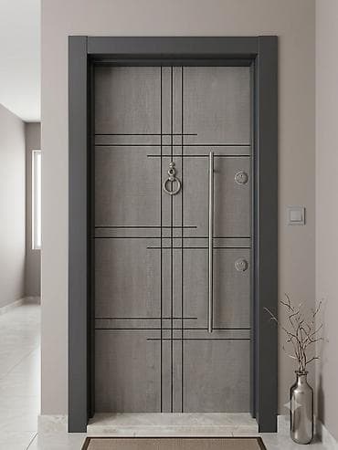Mənzil üçün İşlənmiş Giriş qapısı 100x210 sm Petlə ilə, Zəmanətsiz, Ünvandan götürmə, Ödənişli çatdırılma