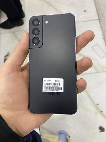 Samsung Galaxy S22, 256 GB, rəng - Qara, Simsiz şarj