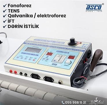 Fizioterapevtik kombayn
5 funksiya 1 aparatda