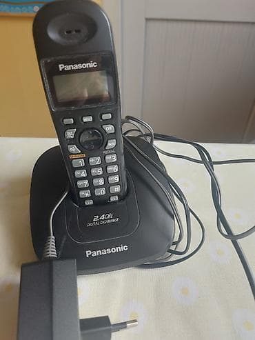 Məişət texnikası: Stasionar telefon Panasonic, Simsiz, Yeni — 1