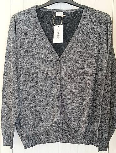 кардиган: Новый кардиган от Janina ( Германия), идёт от L до XXL, цвет черный — 1