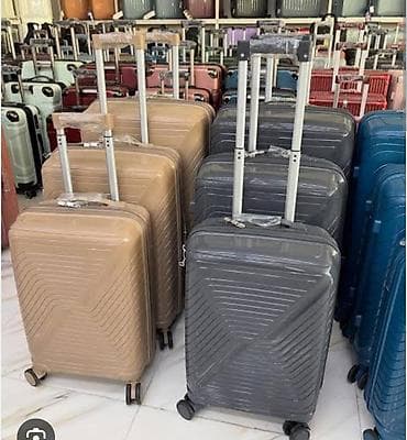 İdman çantaları: Sərt korpuslu çamadan dəstləri - Material: yüngül və davamlı ABS/sərt — 4