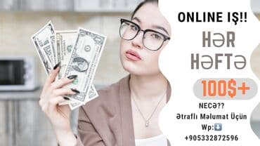 Onlayn i̇ş i̇mkani - hər həftə 100$+ qazanmaq imkanı - necə? –
