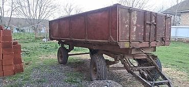 Kənd təsərrüfatı üçün qoşqu (iki oxlu) - Metal karkaslı, hündür — 2