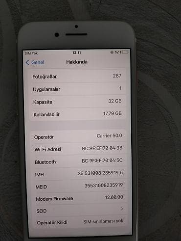 2 ci el iphone 7 plus: IPhone 7, 32 GB, Rose Gold, Barmaq izi — 4