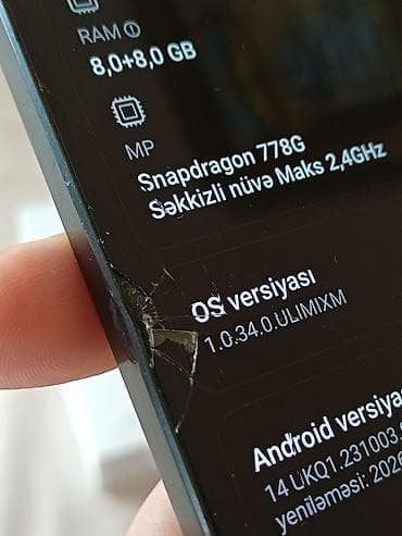 iphona 6 plus: Xiaomi 12 Lite, 256 GB, rəng - Qara, 
 Zəmanət, Barmaq izi, Simsiz şarj — 6