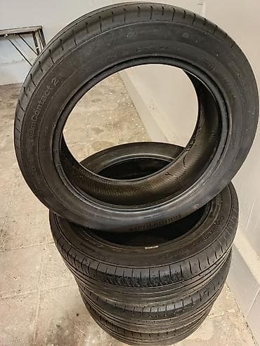 passat disk: İşlənmiş Şin Continental 215 / 55 / R 18 — 2