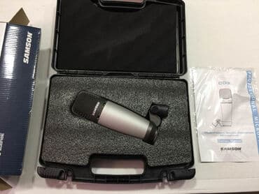 studio: Samson C03 studiya mikrafonu . Mikrofon "Samson C03" studio microphone — 2