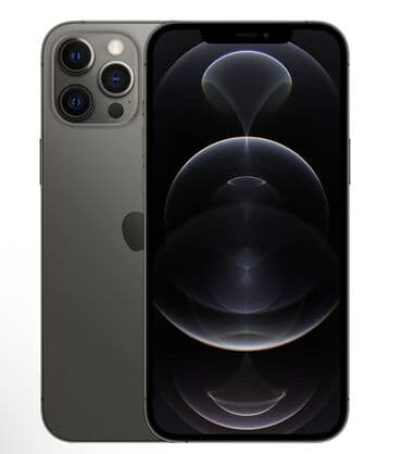 world telecom iphone 12 pro: IPhone 12 Pro Max, 128 GB, Black Titanium, Face ID, Simsiz şarj — 1