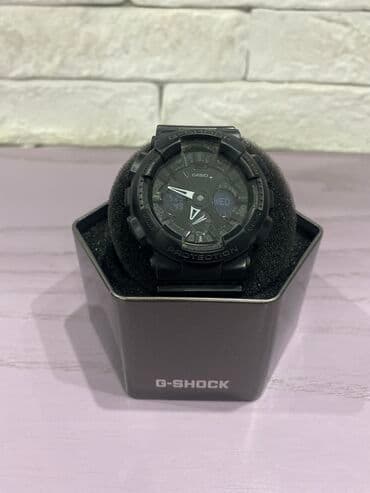 su kecirmez: İşlənmiş, Qol saatı, G-Shock, rəng - Qara — 2