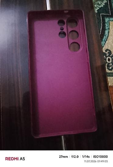 Məhsul: Smartfon üçün arxa qoruyucu örtük - Rəng: Bənövşəyi/bordo - — 1