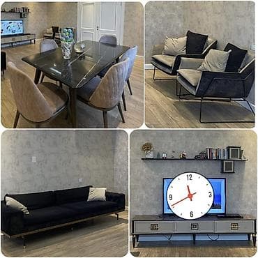 qonaq masa: İşlənmiş, Masa və oturacaqlar, Divan, TV altlığı — 1