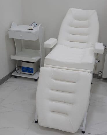 Yeni, Kosmetoloji kuşetka, Qatlanan, rəng - Ağ