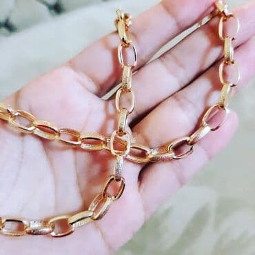 tək qaş: Sep, Sarı qızıl, 585 Əyar, 977 g — 4