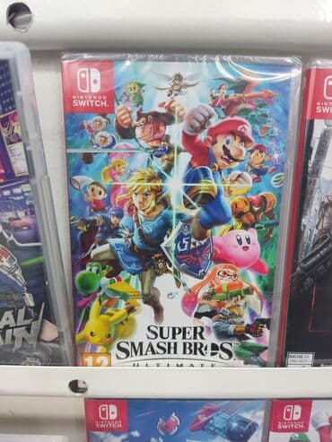 диск: Nintendo switch üçün super smash bros ultimate oyun diski. Tam — 1