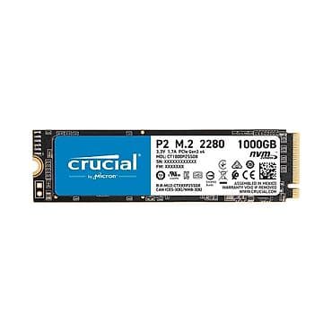 Crucial P2 M.2 2280 NVMe SSD – 1000GB - Model: CT1000P2SSD8 (Crucial at lalafo.az Crucial P2 M.2 2280 NVMe SSD – 1000GB - Model: CT1000P2SSD8 (Crucial