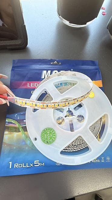 MODI LED Flexible Strips – LED lent - Uzunluq: 1 rulon x 5 m - SMD lalafo.az -da MODI LED Flexible Strips – LED lent - Uzunluq: 1 rulon x 5 m - SMD