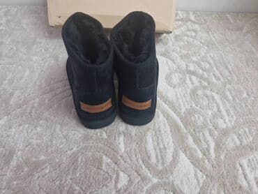 домашние угги: Угги, Размер: 39, цвет - Черный, Новый — 5