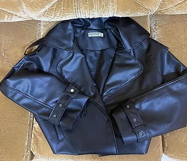 dəri plaşlar: Plaş, Standart, rəng - Qara — 1