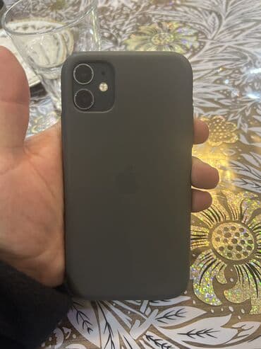 iphone 11 pro ekranı: IPhone 11, 64 GB, Qara, Face ID — 8