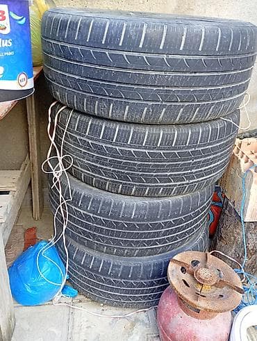 vaz 2107 ucun pnevma: Salam Avtomobil təkərləri 4 ədəd ideal vəziyyətdə 225/55/17 Milestar — 1