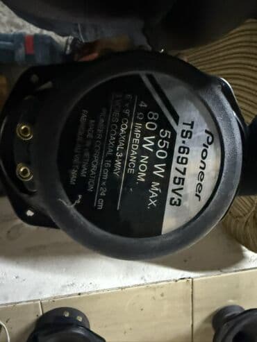 Daraq panellər: Pioneer avtomobil akustikası – 6x9 düym koaksial dinamiklər dəsti — 2