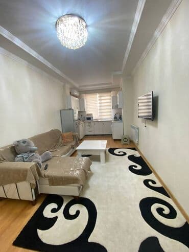 ucuz kafeler: Yasamal, 2 otaqlı, Yeni tikili, m. İnşaatçılar, 39 kv. m — 4