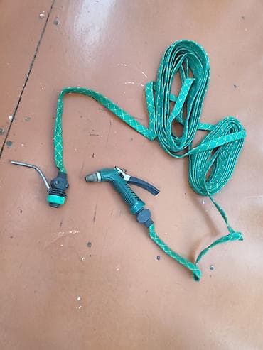 Bağ suvarma dəsti – sprey tapança və uzun su şlanğı,10 m. - Tərkib — 1