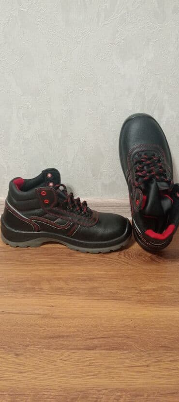 botinka ayaqqabılar: İş ayaqqabısı – qoruyucu botlar - Model: orta boğazlı, bağlamalı - — 2