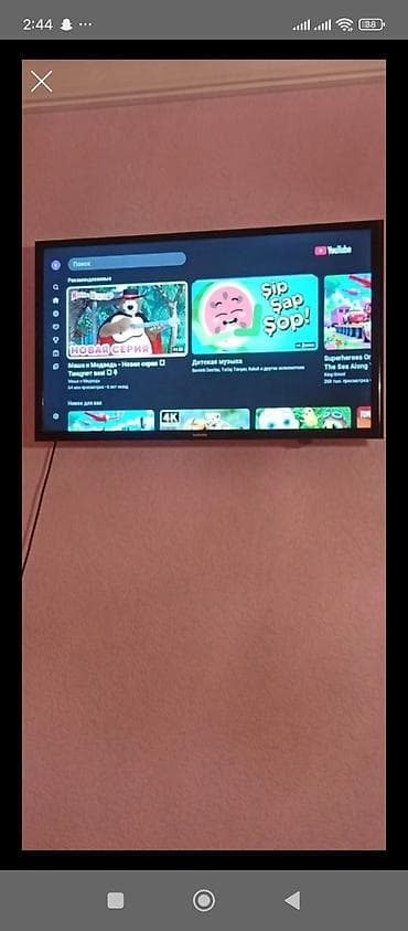tv disk: Yeni Televizor Samsung 40" FHD (1920x1080), Ödənişli çatdırılma — 1
