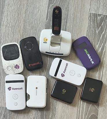 Mobil Wi‑Fi modemlər dəsti zaryatka saxlayır cibde mawinda gəzdirmək