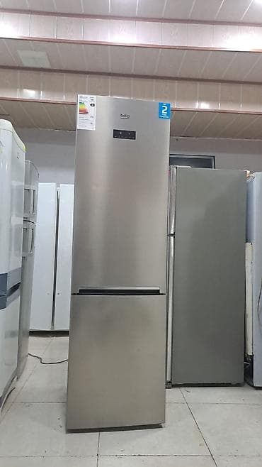 Beko iki qapılı soyuducu (aşağıda dondurucu) - Rəng: paslanmayan