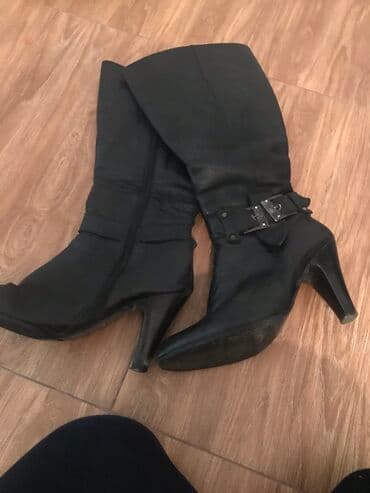 çəkməcə: Ölçü: 37, rəng - Qara, İşlənmiş — 1