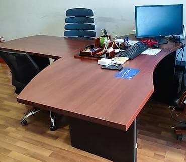 ✅Tecili Endirim edildi ofis masası stullar satilmir iki eded masa 190