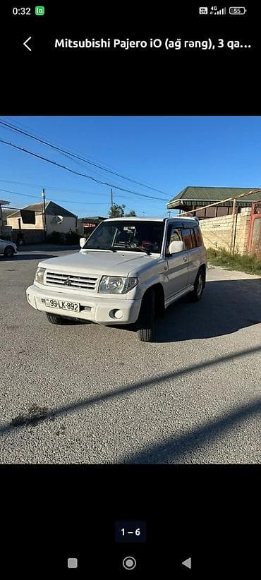 2 5 dizel mator: Mitsubishi Pajero iO – ağ rəngli, kompakt SUV tecilli satlir Texniki — 3