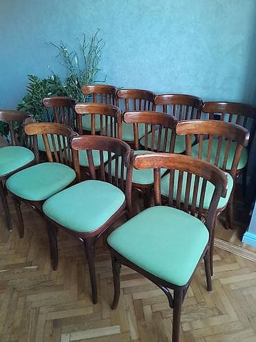 yumru stollar: Mətbəx üçün, Qatlanmayan, Stul — 3