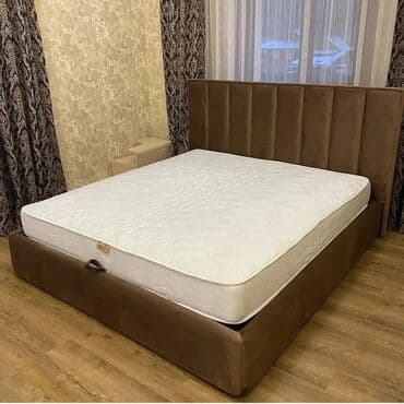 tek neferlik carpayı: İkinəfərlik, Bazasız, Pulsuz matras, Siyirməsiz, Rusiya, Sadə laminat — 19
