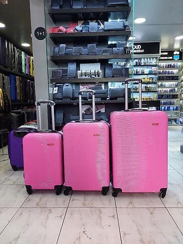 Çamadan dəsti – 3 ölçü, tək-tək və ya dəst kimi istifadə üçün