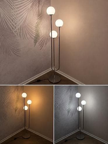 lampa satışı: 💡 Döşəmə lampası satılır. ✅ Əla vəziyyətdədir ✅ 3 işıqlı, tam işləkdir — 1