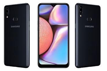 lg d 335: Samsung Galaxy A10s, цвет - Черный, Отпечаток пальца — 1