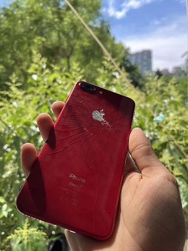 iphone adapter original: IPhone 8 Plus, 64 GB, Qırmızı, Qırıq — 2