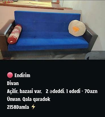 Divan, Açılan, Bazalı, Parça